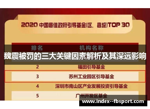 魏震被罚的三大关键因素解析及其深远影响